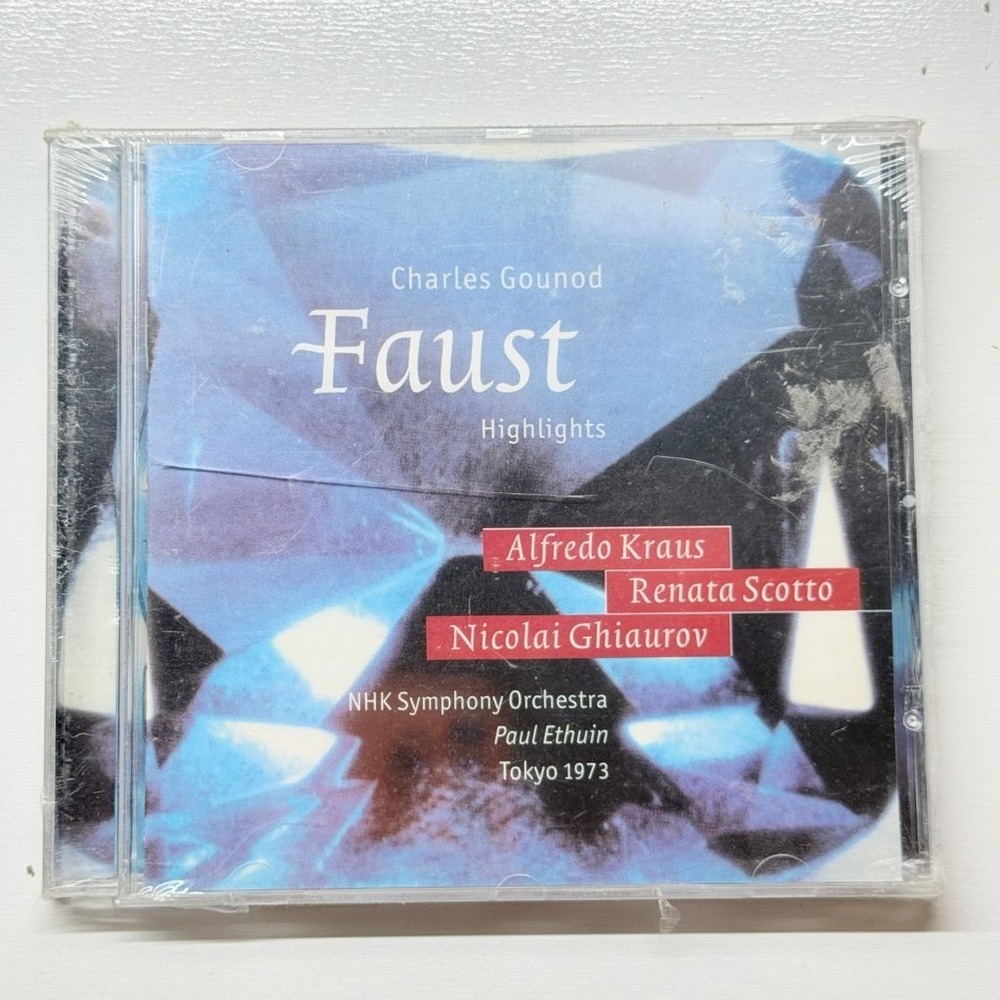 Gounod Faust Highlights CD Kraus Scotto Ghiaurov NHK Symphony GLH817 Intermusic